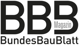 Logo BundesBauBlatt Magazin, zur Detailseite des Medienpartners